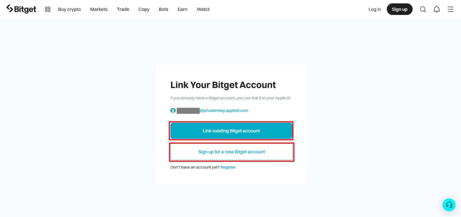 Giunsa ang Pag-login sa Bitget Giunsa ang Pag-login sa Bitget