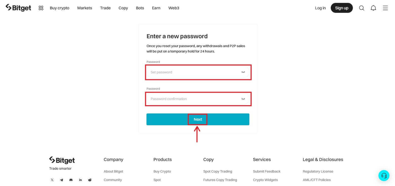 Giunsa ang Pag-login sa Bitget Giunsa ang Pag-login sa Bitget