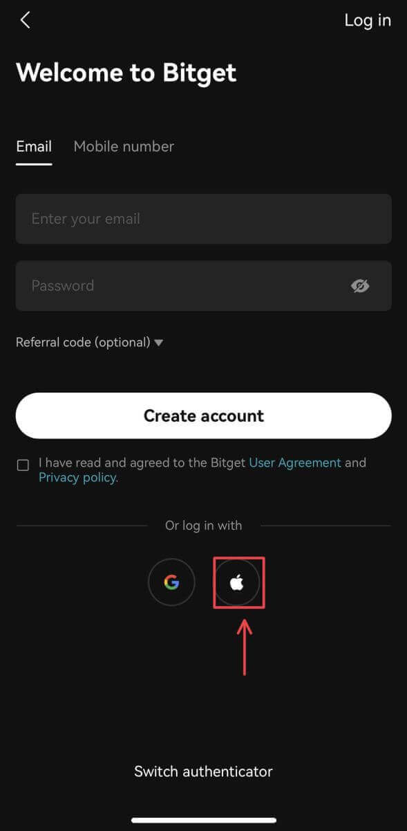 Come aprire un account e accedere a Bitget Come aprire un account e accedere a Bitget