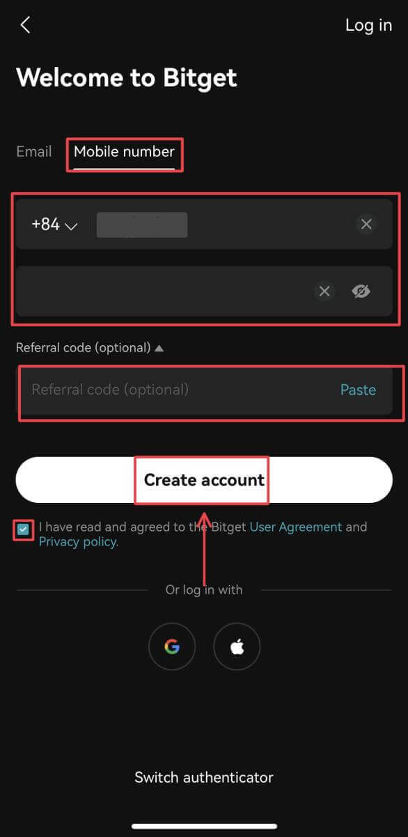 Come aprire un account e accedere a Bitget Come aprire un account e accedere a Bitget