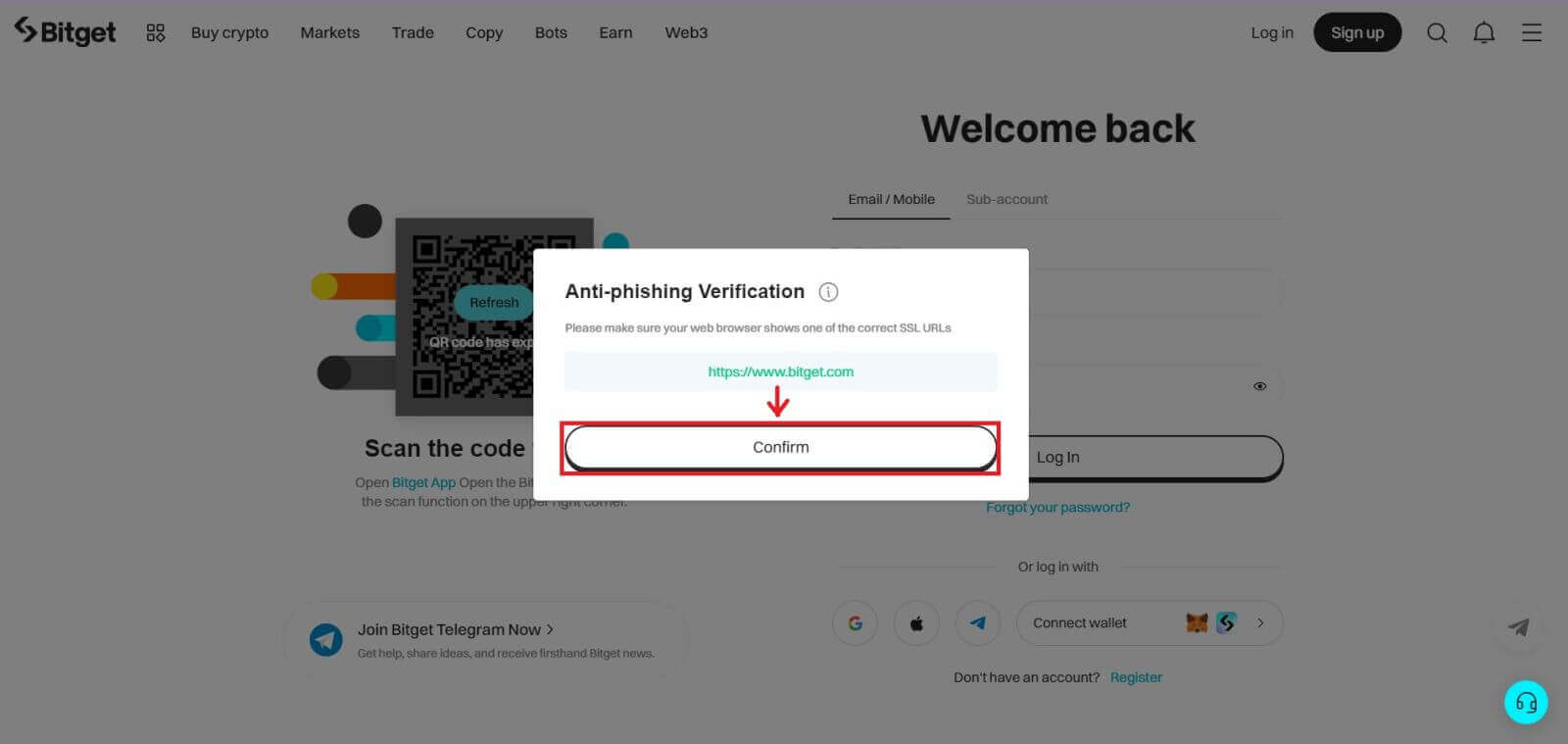 Come aprire un account e accedere a Bitget Come aprire un account e accedere a Bitget