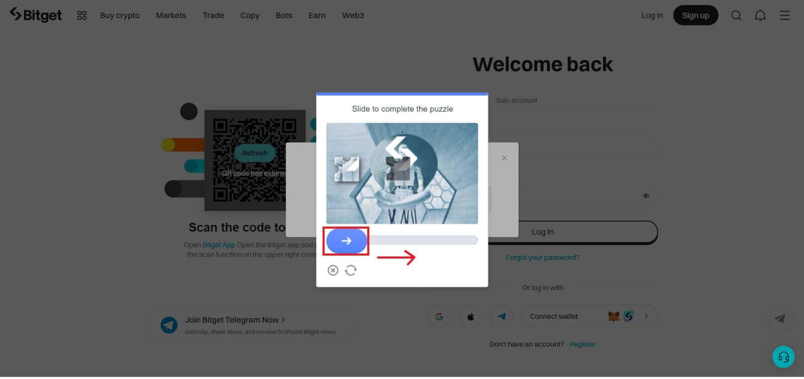 Come aprire un account e accedere a Bitget Come aprire un account e accedere a Bitget