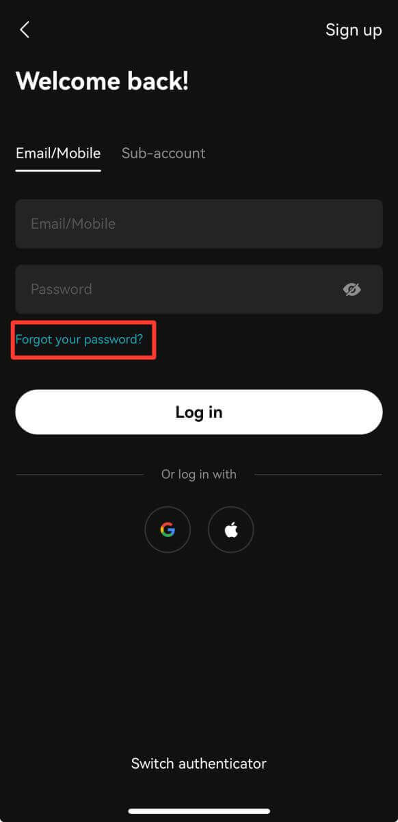 Come aprire un account e accedere a Bitget Come aprire un account e accedere a Bitget